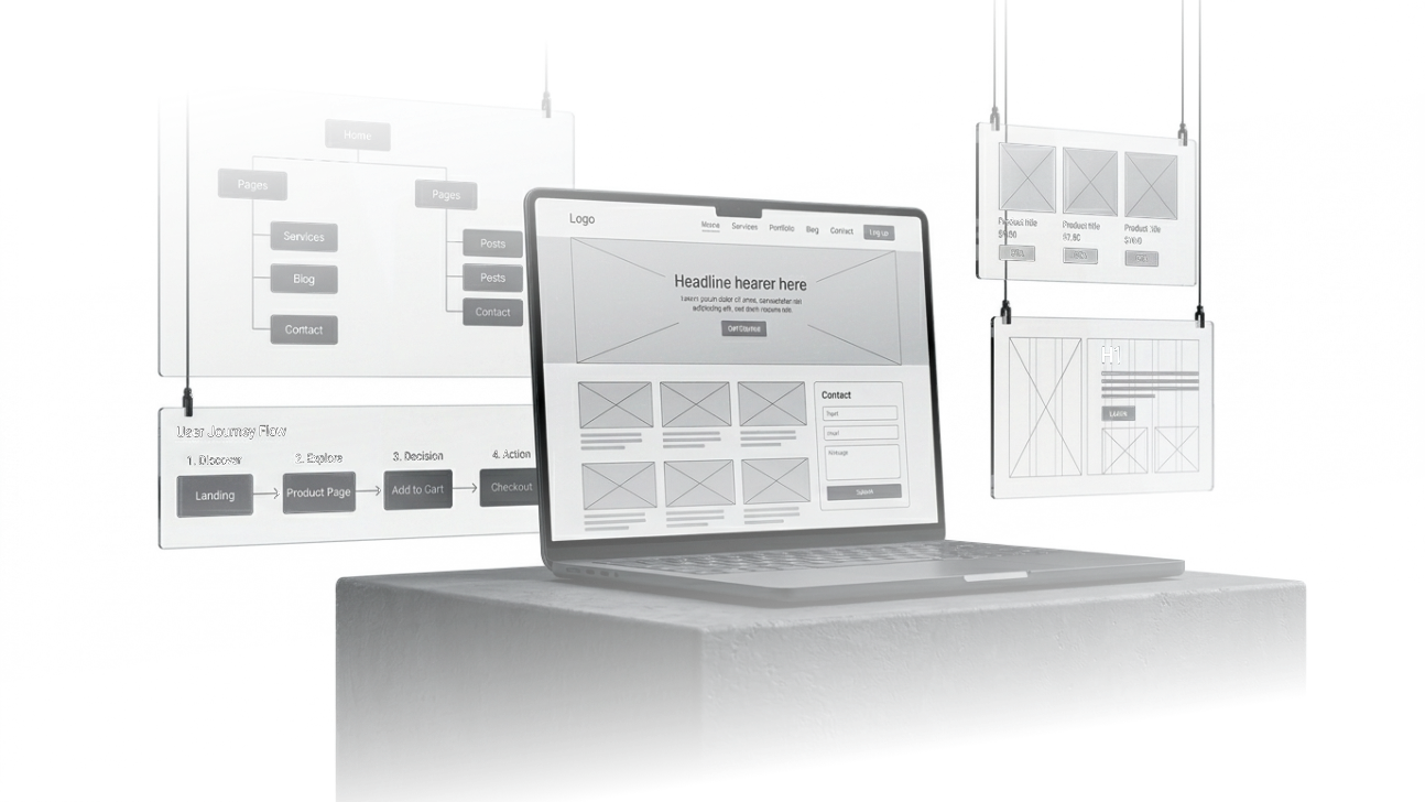 Makiety UX strony www