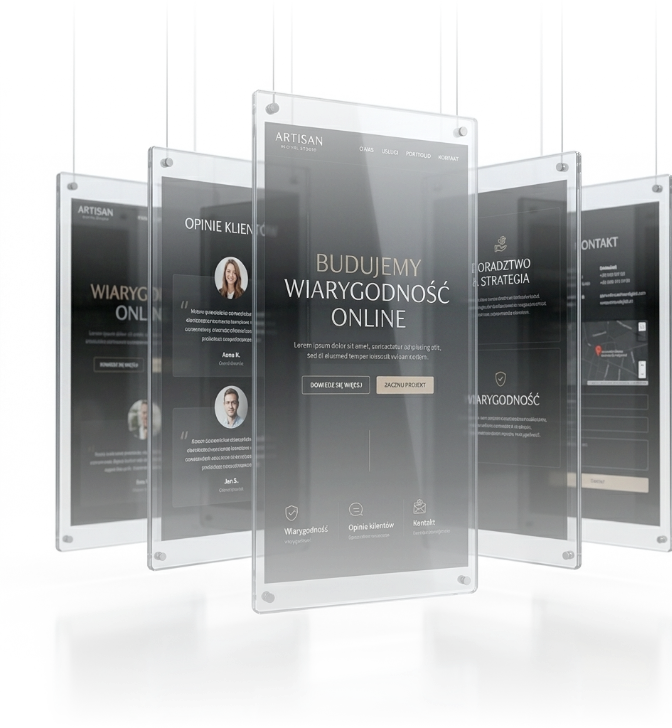 Projekt graficzny, który wzmacnia wiarygodność